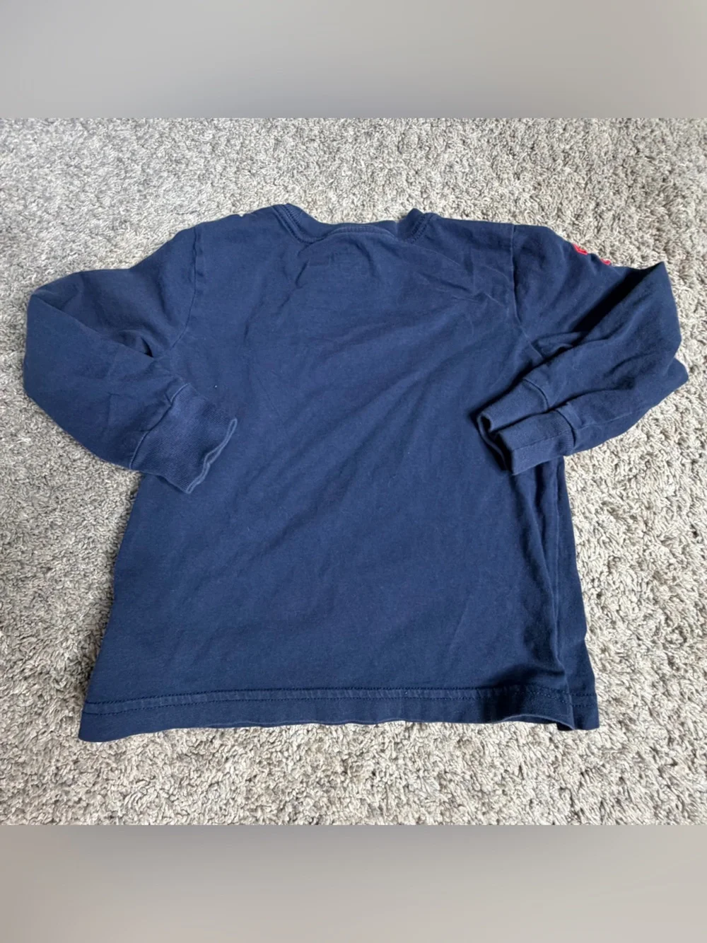 Ralph Lauren Plaid Long Sleeve Button Down Shirt & T-shirt 3T blue big pony logo